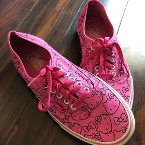 Size 11 Pink Hello Kitty Vans
